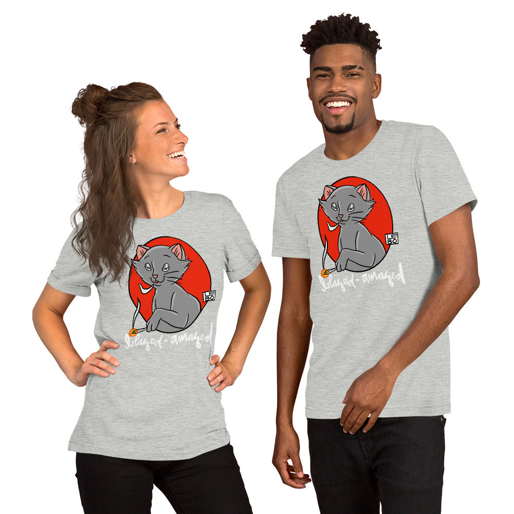 Blazed and Amazed - Lebo Short Sleeve Unisex T-Shirt